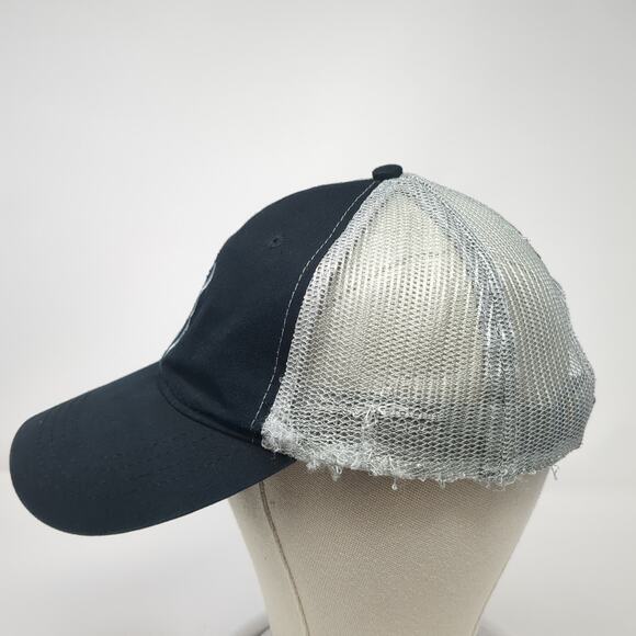 Browning Snapback Trucker Hat Black One Size Adjustable Embroidered Patriotic - Picture 3 of 9